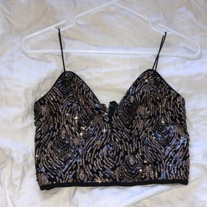 formal crop top